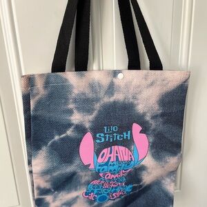 Lilo & Stitch Tie-Dye Tote Bag